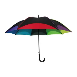 Farebný automatický dáždnik